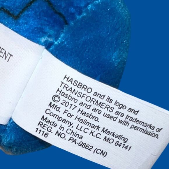 NWT 2017 Hallmark Itty Bittys - SOUND WAVE Transformers - 4 Inch Plush Stuffed T - Picture 3 of 4
